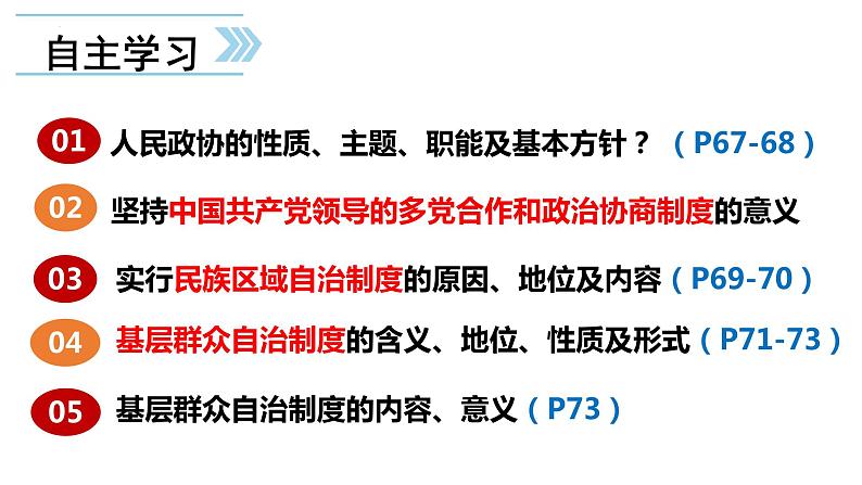 2022-2023学年部编版道德与法治八年级下册5.2 基本政治制度 课件03