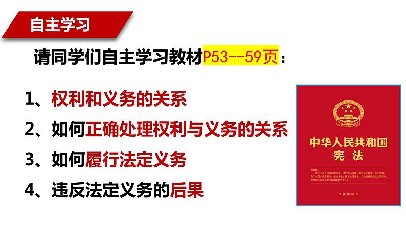 2022-2023学年部编版道德与法治八年级下册4.2 依法履行义务 课件-第3页