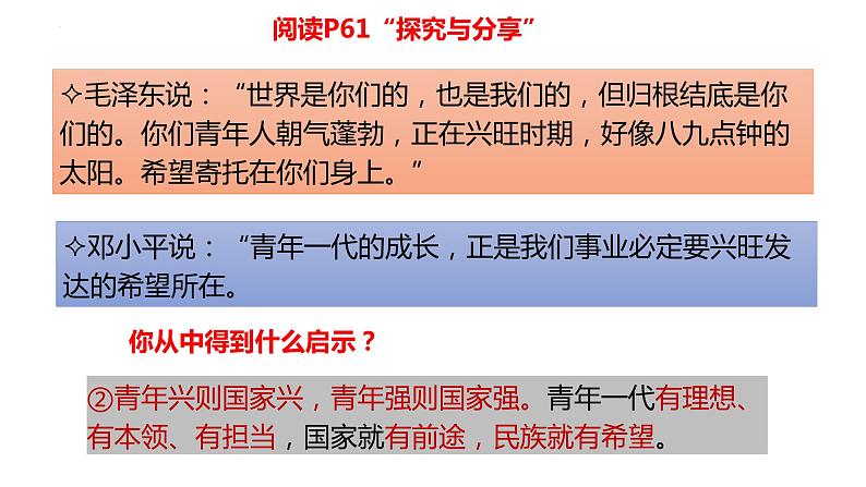 5.2 少年当自强 课件 部编版九年级道德与法治下册第5页