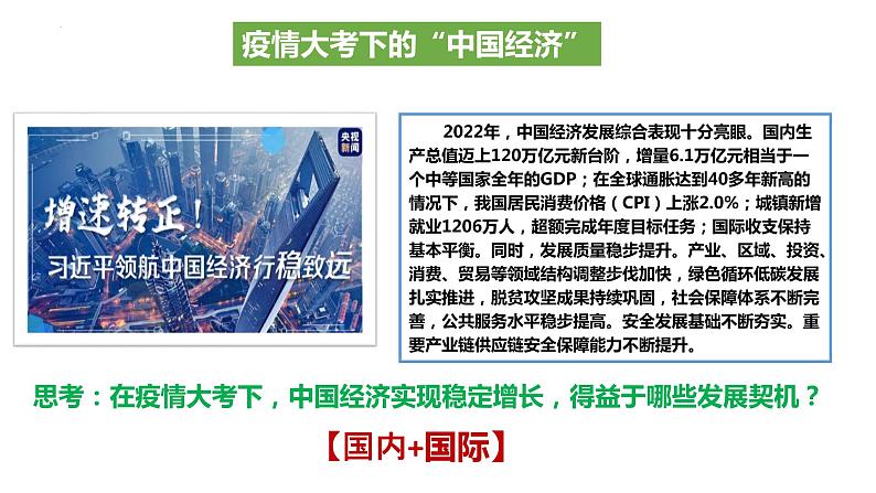 4.1 中国的机遇与挑战 课件 部编版道德与法治九年级下册 (1)第5页