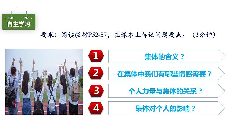 6.1 集体生活邀请我 课件2022-2023学年部编版道德与法治七年级下册03