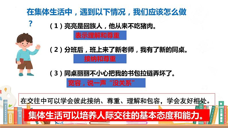 6.2 集体生活成就我 课件2022-2023学年部编版道德与法治七年级下册第8页