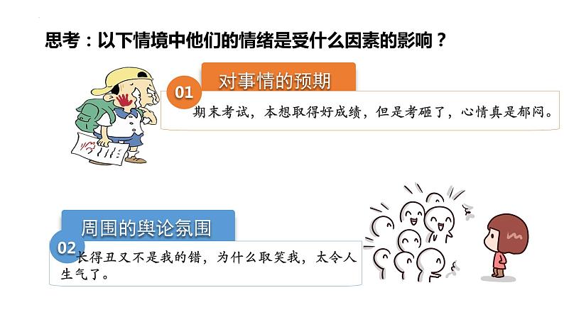 2022-2023学年部编版道德与法治七年级下册4.1 青春的情绪 课件第7页