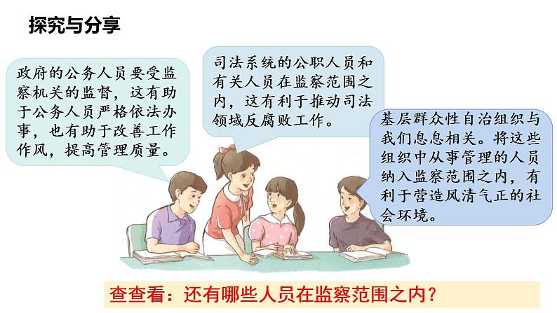 6.4 国家监察机关 课件-2022-2023学年部编版道德与法治八年级下册第5页