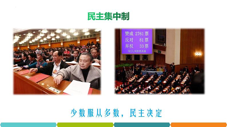 2022-2023学年部编版八年级道德与法治下册5.1 根本政治制度  课件第6页