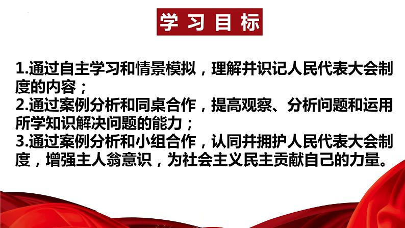 2022-2023学年部编版八年级道德与法治下册5.1 根本政治制度 课件第2页