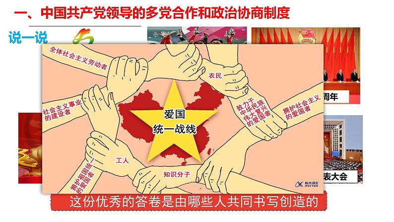 2022-2023学年部编版八年级道德与法治下册5.2 基本政治制度 课件第5页