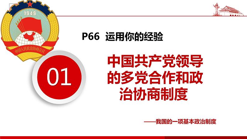 2022-2023学年部编版八年级道德与法治下册5.2 基本政治制度 课件第5页