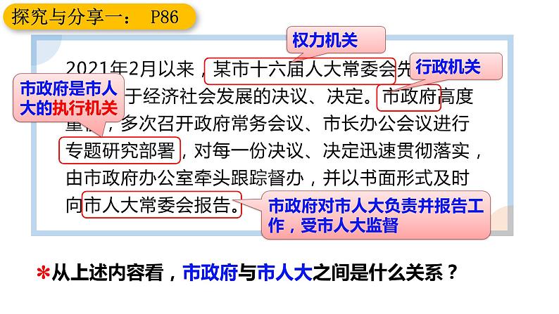 2022-2023学年部编版八年级道德与法治下册6.3 国家行政机关 课件04