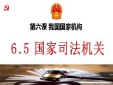 人教部编版 八年级下册 第三单元 6.5国家司法机关 活动型  课件资料