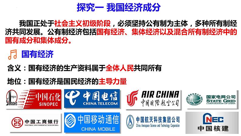 2022-2023学年部编版道德与法治八年级下册5.3 基本经济制度 课件第8页