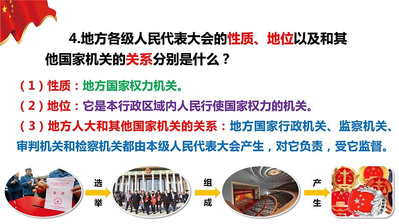 2022-2023学年部编版道德与法治八年级下册6.1 国家权力机关 课件第8页