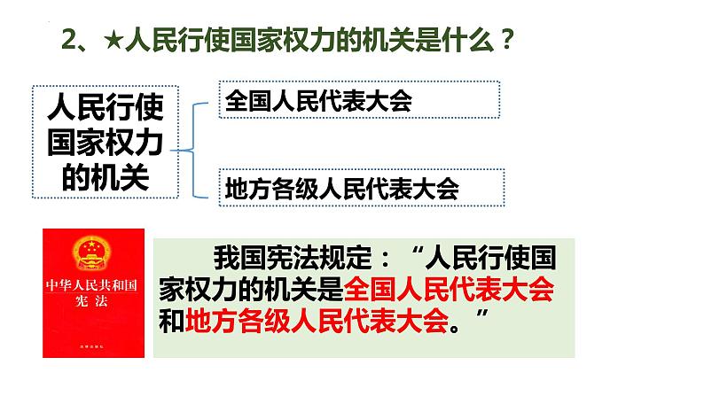 2023年部编版道德与法治八年级下册6.1 国家权力机关 课件第5页