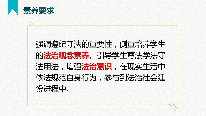 第四单元 走进法治天地（精讲课件·知识梳理）——2022-2023学年部编版道德与法治七年级下册单元综合复习.pptx05