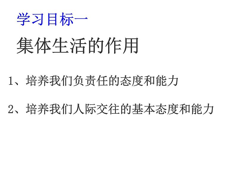 部编版七年级道德与法治下册--6.2集体生活成就我（课件3）第6页