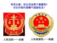 政治 (道德与法治)八年级下册国家司法机关备课课件ppt