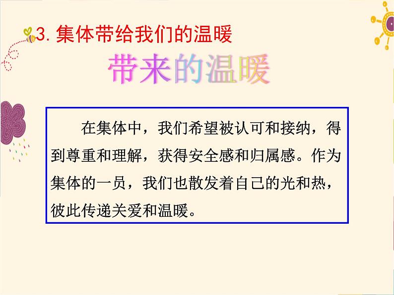 部编版七年级道德与法治下册--6.1集体生活邀请我（课件）第7页