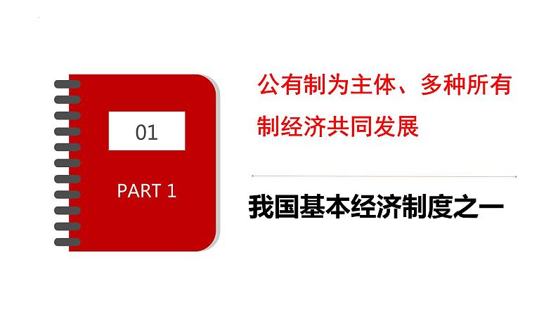 2023年部编版道德与法治八年级下册5.3 基本经济制度 课件第5页