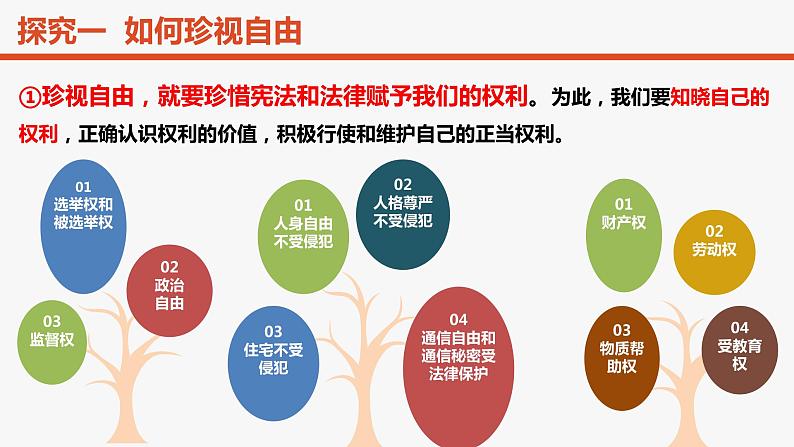 2023年部编版道德与法治八年级下册7.2 自由平等的追求 课件第7页