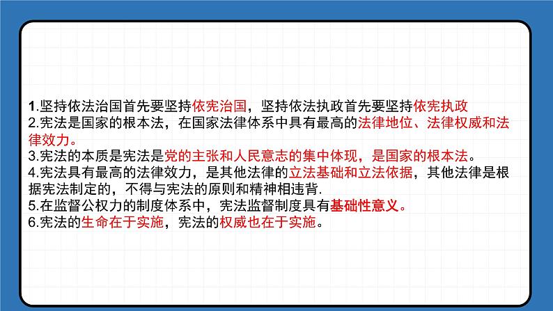 2022-2023年部编版道德与法治八年级下册专项复习精讲精练：第二课 保障宪法实施（知识清单）06