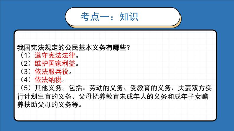 2022-2023年部编版道德与法治八年级下册专项复习精讲精练：第四课 公民义务（知识清单）08