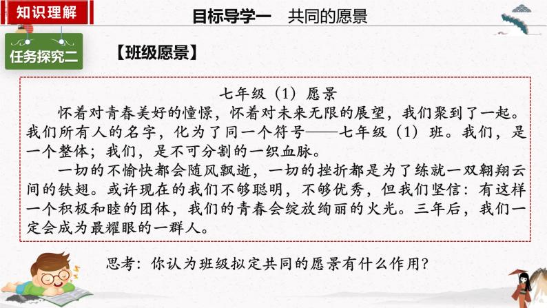 2023年部编版七年级道德与法治下册8.1憧憬美好集体 课件（含视频）+同步练习含解析卷+素材08