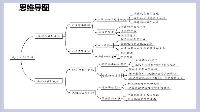 第四单元 走进法治天地（精讲课件·知识梳理）——2022-2023学年部编版道德与法治七年级下册单元综合复习第6页