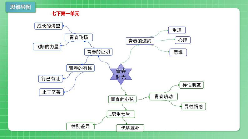 部编版7下道德与法治第一单元青春时光复习课件第3页