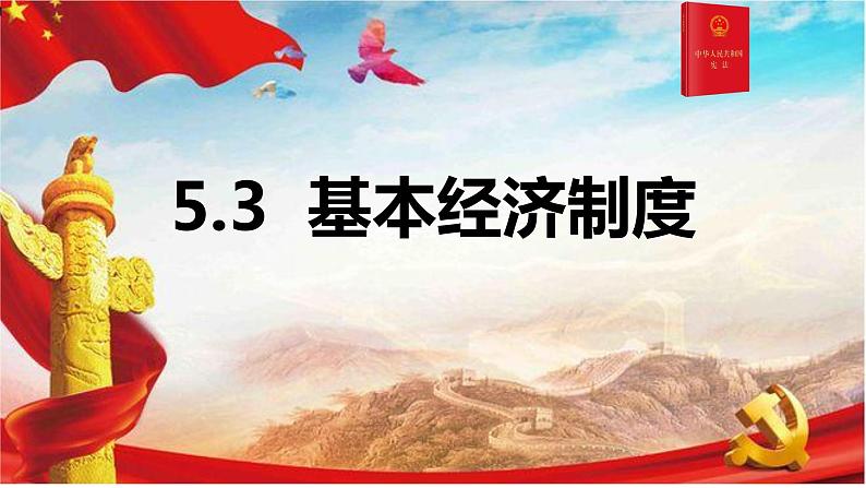 5.3 基本经济制度 课件-2022-2023学年部编版道德与法治八年级下册第2页