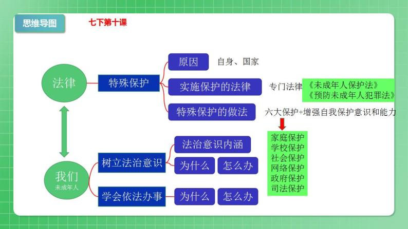 部编版7下道德与法治第四单元走进法治天地复习课件05