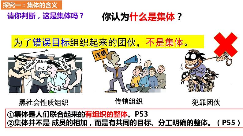 2023年部编版道德与法治七年级下册6.1 集体生活邀请我 课件第6页