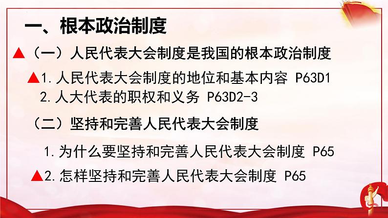 2023年部编版道德与法治八年级下册5.1 根本政治制度 课件03