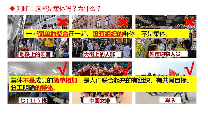 6.1 集体生活邀请我 课件-2022-2023学年部编版道德与法治七年级下册05