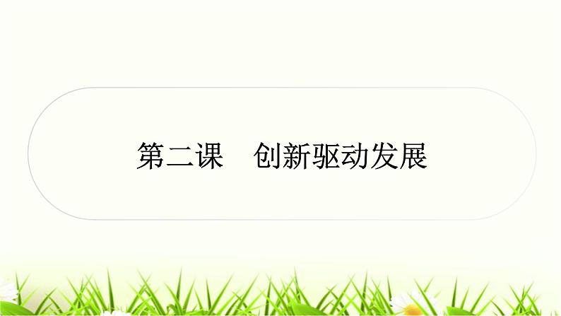 中考道德与法治复习九年级上册第一单元富强与创新第二课创新驱动发展作业课件第1页