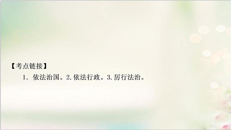 中考道德与法治复习专题五维护法律权威建设法治中国教学课件第7页