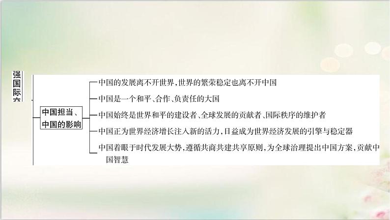 中考道德与法治复习专题七坚持共享发展贡献中国智慧教学课件第3页