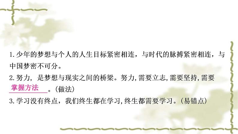 中考道德与法治复习七年级上册第一单元成长的节拍教学课件第3页