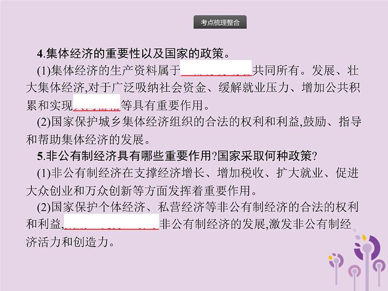 中考道德与法治一轮复习基础知识过关课件第11课时人民当家作主 (含答案)第3页