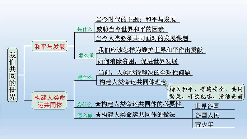 道德与法治中考一轮总复习课件 课时7 我们共同的世界 世界舞台上的中国 （九下第一、二单元）03