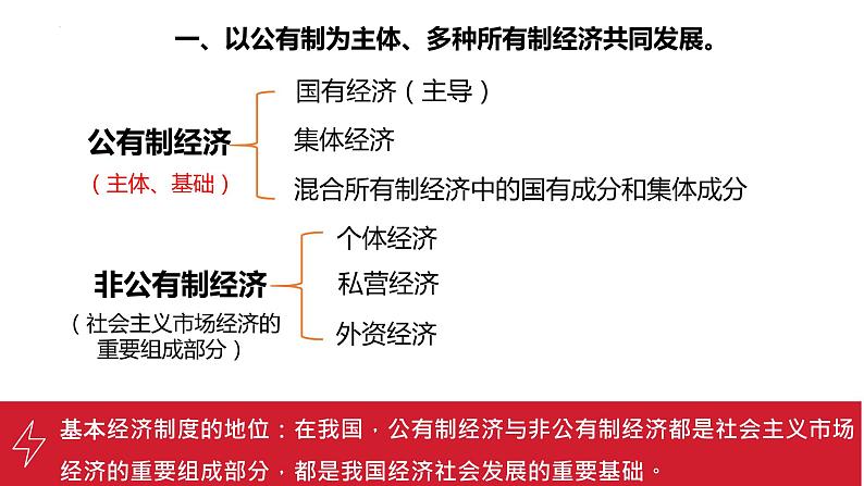 5.3 基本经济制度 课件-2022-2023学年部编版道德与法治八年级下册 (2)第5页