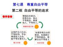 政治 (道德与法治)八年级下册自由平等的追求教课内容ppt课件