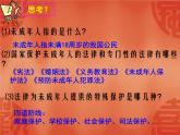 部编版七年级道德与法治下册--10.1法律为我们护航（课件4）