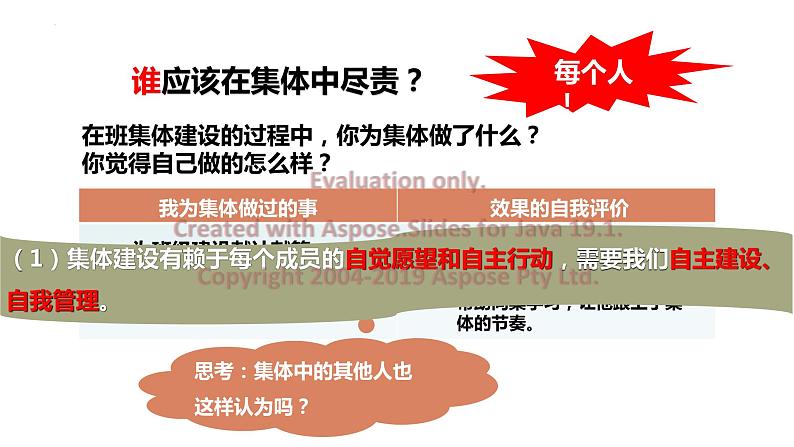 8.2 我与集体共成长（含视频）-【轻松备课】2022-2023学年七年级道德与法治下册高效课堂示范课件（部编版）第8页