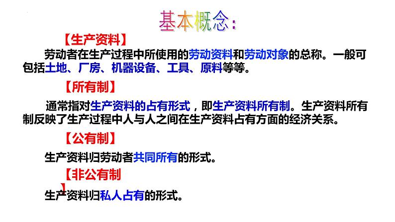 5.3 基本经济制度 课件-2022-2023学年部编版道德与法治八年级下册 (1)第4页