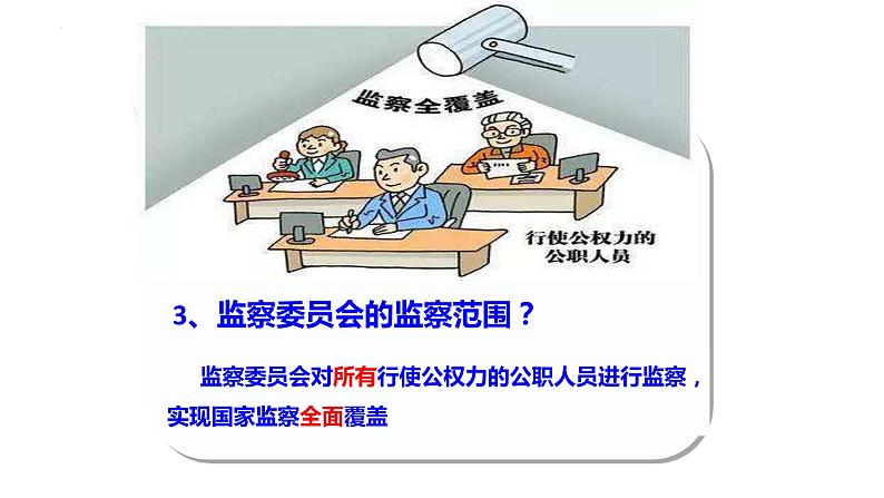 6.4 国家监察机关 课件-2022-2023学年部编版道德与法治八年级下册 (1)第8页