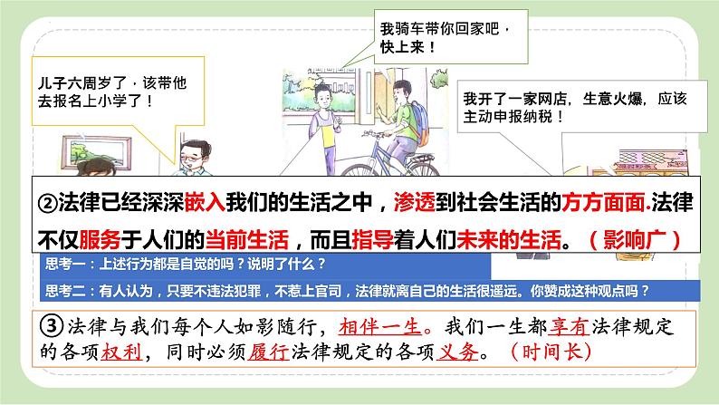 9.1生活需要法律课件PPT05