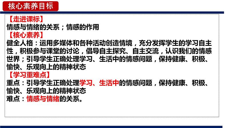 5.1 我们的情感世界 课件 2022-2023学年部编版道德与法治七年级下册第4页