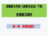 第一课 青春的邀约 复习课件  2021-2022学年部编版道德与法治七年级下册 (1)