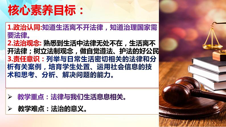9.1生活需要法律课件第2页