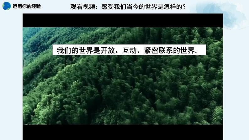 部编九下道法1.1开放互动的世界课件第1页